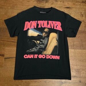 Don Toliver Tour Tee Mens Medium Black Streetwear Love Sick Houston Exclusive